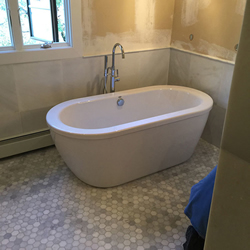 new bathtub installation